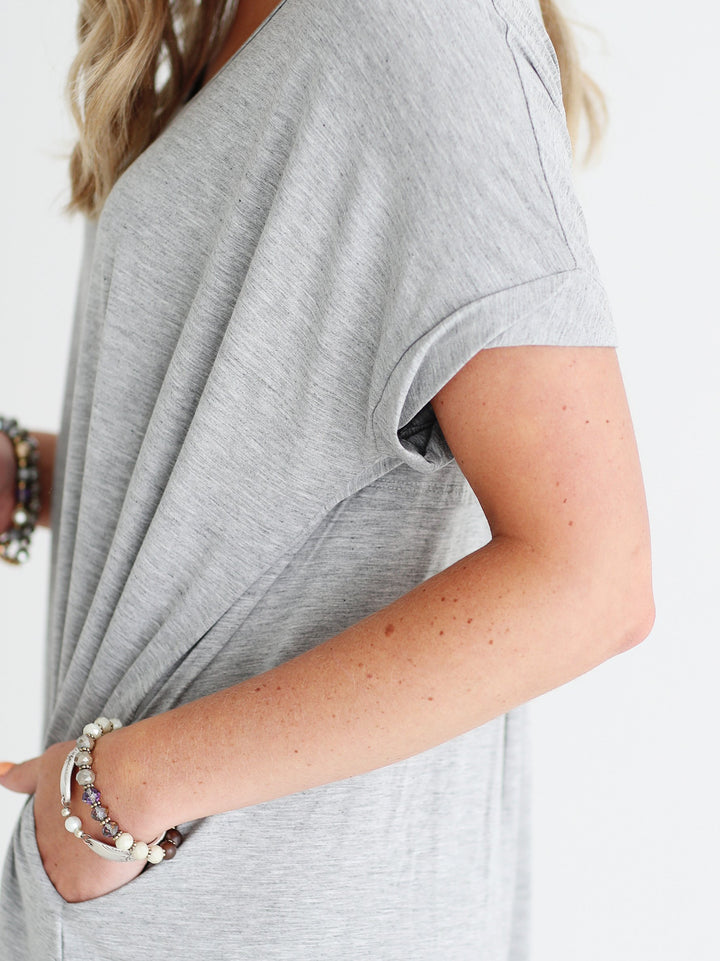 Heather Gray DLMN Maxi Dress